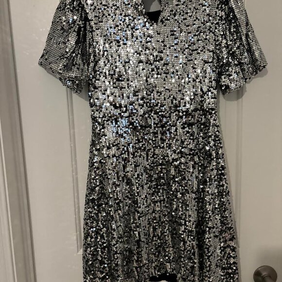 Lot of 3 Zara Kids Sequin Dresses size 11-12 - Picture 10 of 10